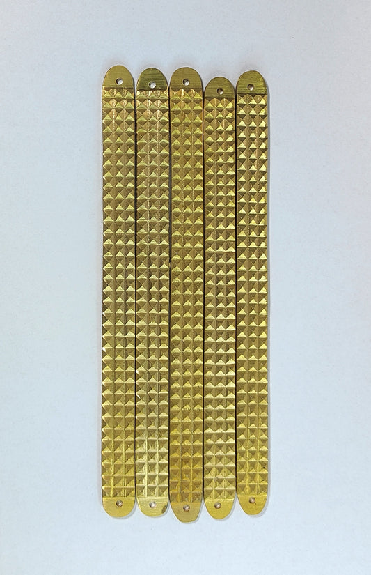 108 Pyramid Strip (Brass) (10 inches