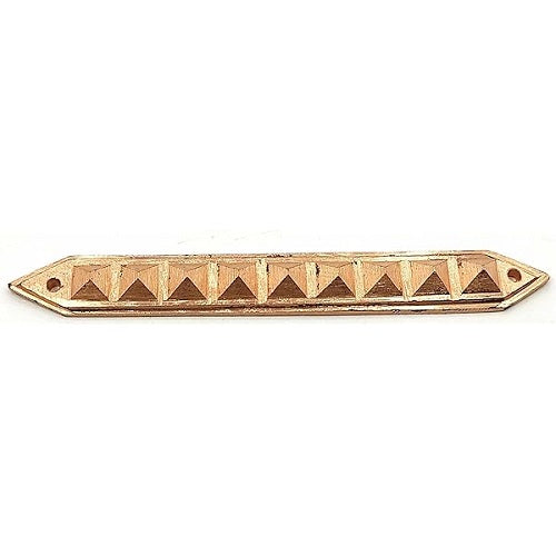 9 Pyramid Strip (Brass) (5 Inches)