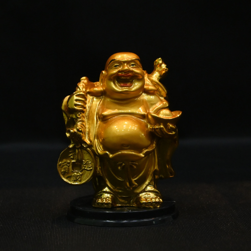 Vastu Laughing Buddha Statue (6 Inches - Polyresin) - Best Quality