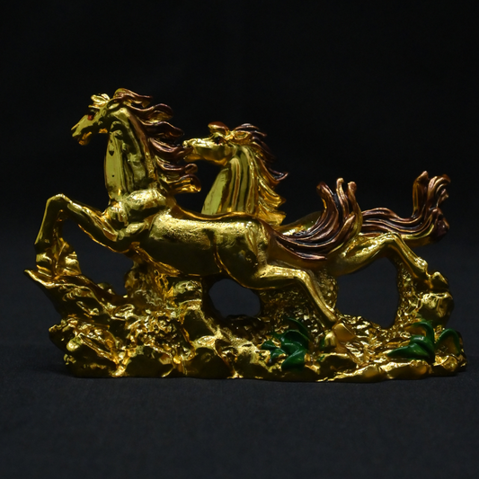 Two Running Horses