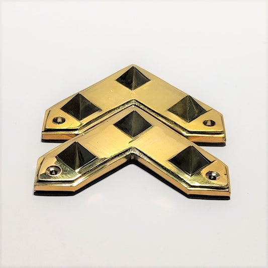 L Pyramid Strip (Brass)